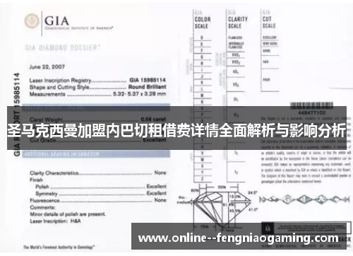 圣马克西曼加盟内巴切租借费详情全面解析与影响分析 圣马克西曼加盟内巴切租借费详情全面解析与影响分析